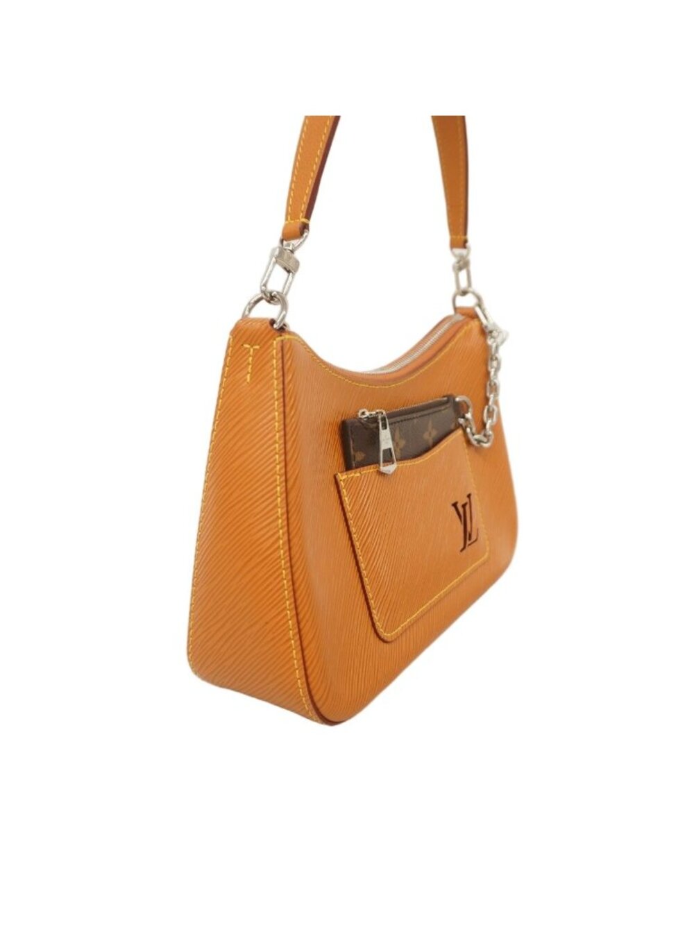 ★SOLD★ Louis Vuitton Handbag Epi Marelle Honey Gold 2-Way Bag - Picture 2 of 8